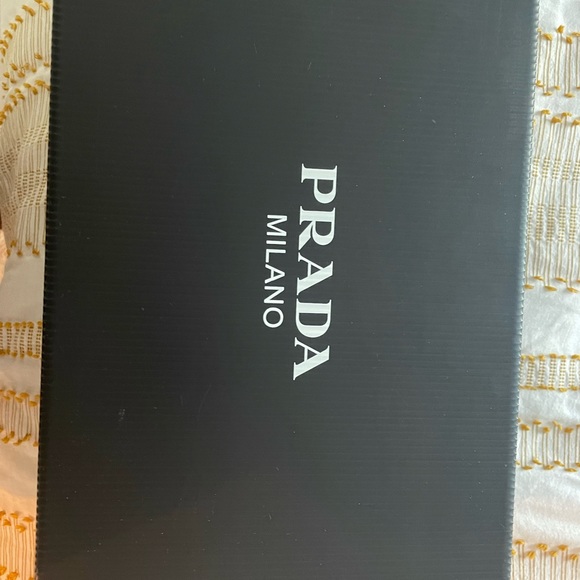 Blue & white Prada sneakers - Picture 4 of 5